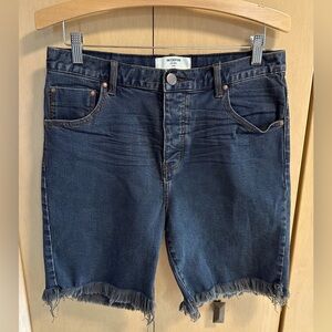 One Teaspoon Frayed/Distressed Denim Shorts - NWOT
